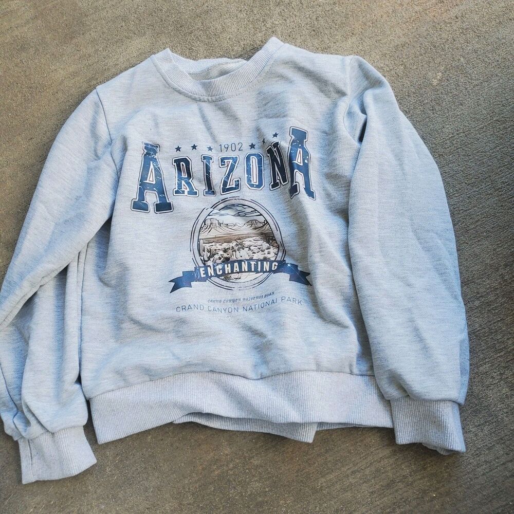 Girls Shein Arizona Sweatshirt Size 8Y